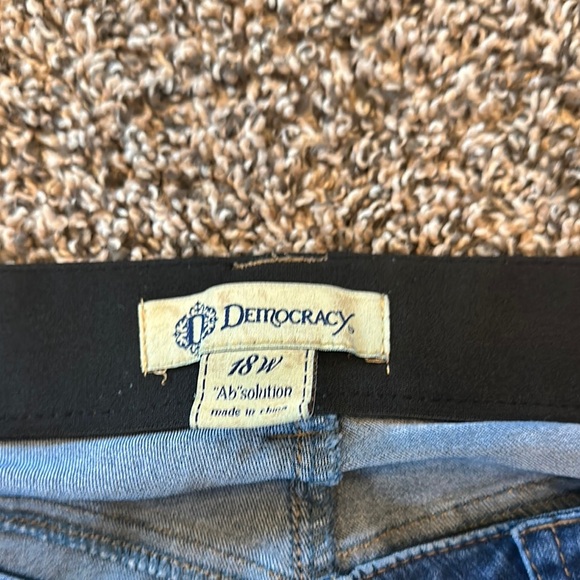 Democracy Blue Straight Leg Jeans - Picture 2 of 4